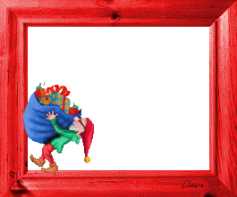 Nol cadre dcor lutin