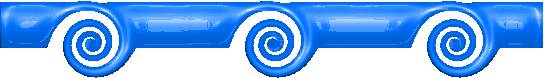 bordure dcorative  spirale bleu clair