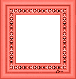 cadre bordure perle de bois