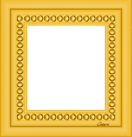 cadre bordure perle de bois