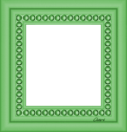 cadre bordure perle de bois