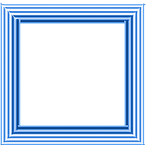 cadre rayure bleu/blanc