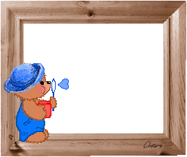 cadre image ourson