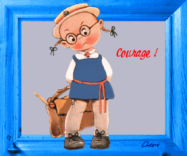gif anim colire :"courage !" 