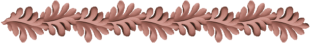 bordure feuille de chne chataigne