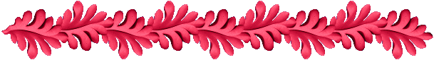 bordure feuille de chne rose indien