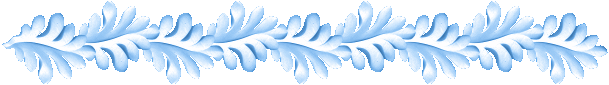 bordure feuille de chne bleu layette