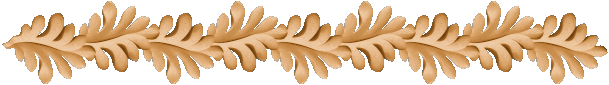 bordure feuille de chne beige