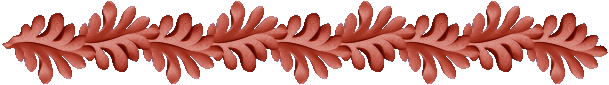 bordure feuille de chne marron fonc