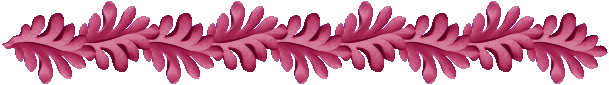 bordure feuille de chne grenadine