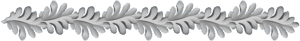 bordure feuille de chne gris clair