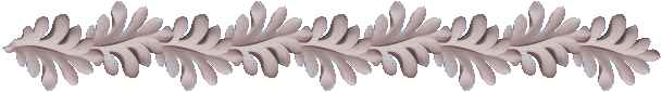 bordure feuille de chne gris beige