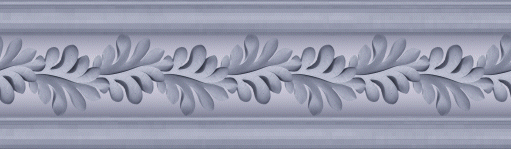 baguette d'encadrement feuilles gris souris