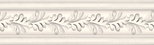baguette d'encadrement feuilles blanc gris