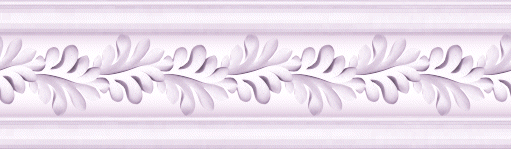 baguette d'encadrement feuilles rose clair