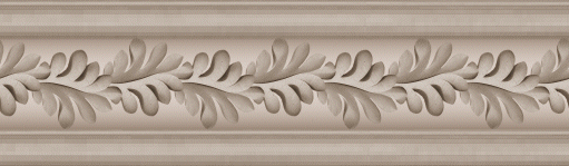 baguette d'encadrement feuilles gris