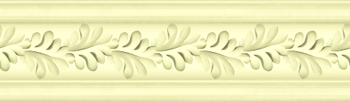 baguette d'encadrement feuilles jaune clair