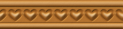 baguette d'encadrement coeurs