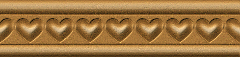 baguette d'encadrement coeurs