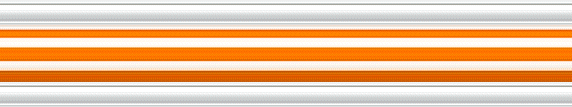 baguette encadrement raye blanc orange 