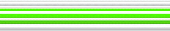 baguette encadrement raye blanc vert fluo