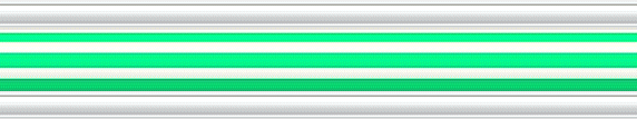 baguette encadrement raye blanc vert clair