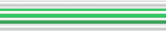 baguette encadrement raye blanc vert pr