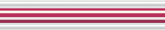 baguette encadrement raye blanc grenadine