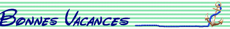 bannire anime: bonnes vacances
