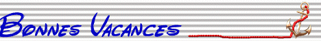 bannire anime: bonnes vacances