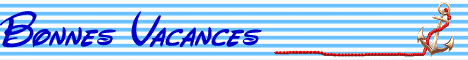 bannire anime: bonnes vacances