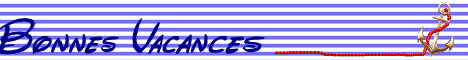 bannire anime: bonnes vacances