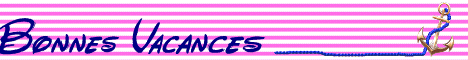 bannire anime: bonnes vacances